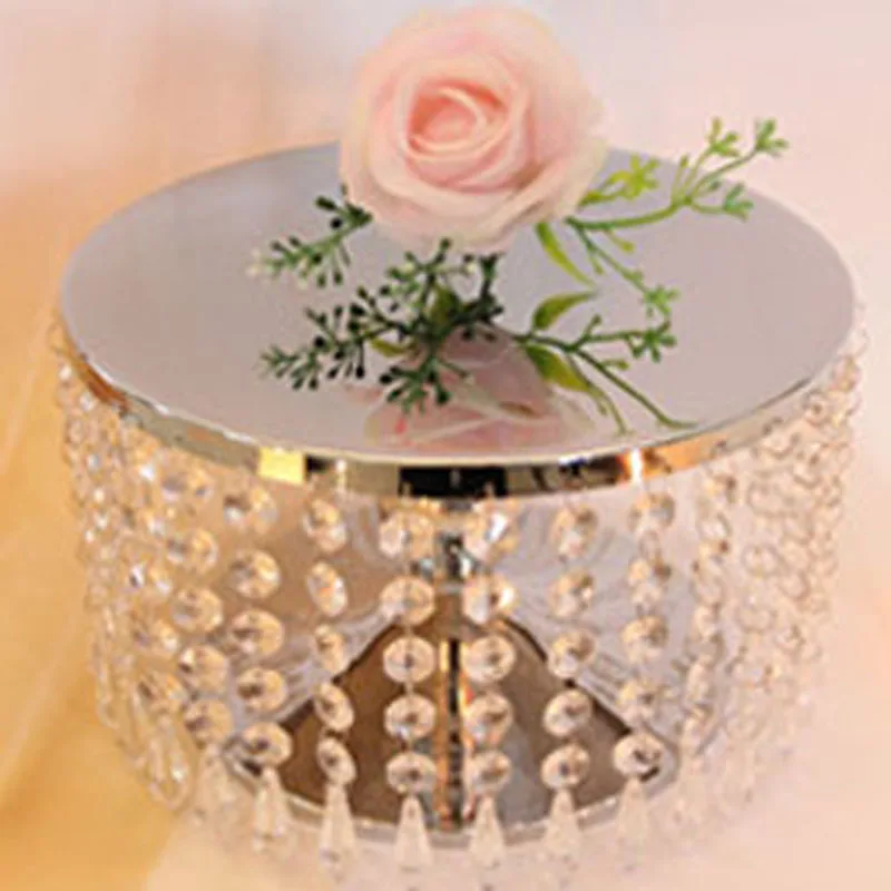 Цветочные вазы, Настольная хрустальная ваза, подставка для торта, фруктовый поднос, цветочный горшок, десертное украшение для дома/свадьбы, украшение коридора G152