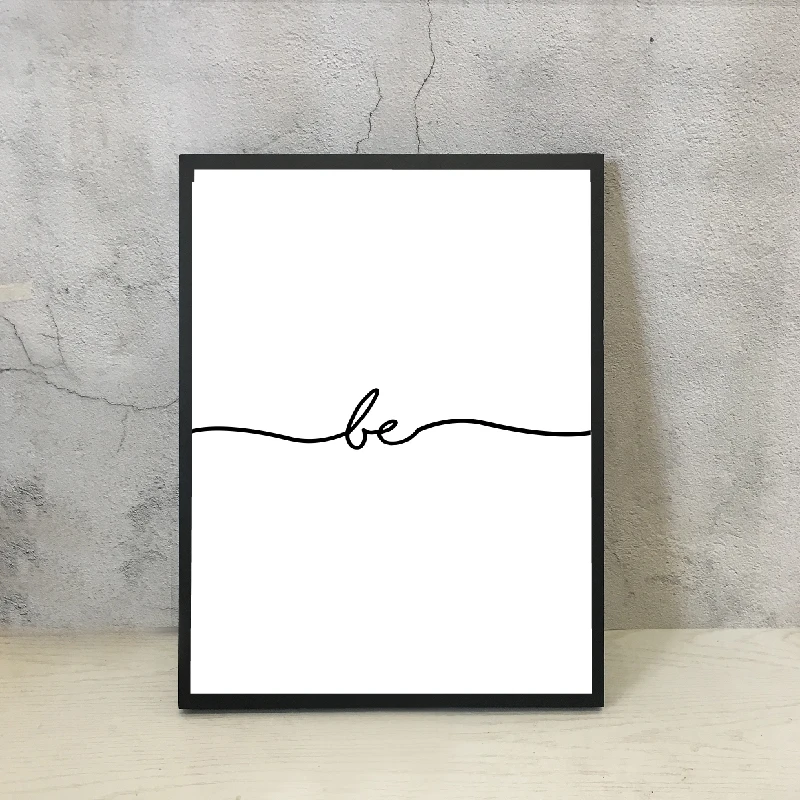 Be Our Guest Quote Canvas Prits Home Wall Decor
