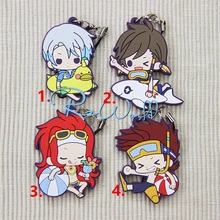 Masalları Zestiria Anime Mikleo Sorey yüzmek deniz Ver TOZ kauçuk anahtarlık