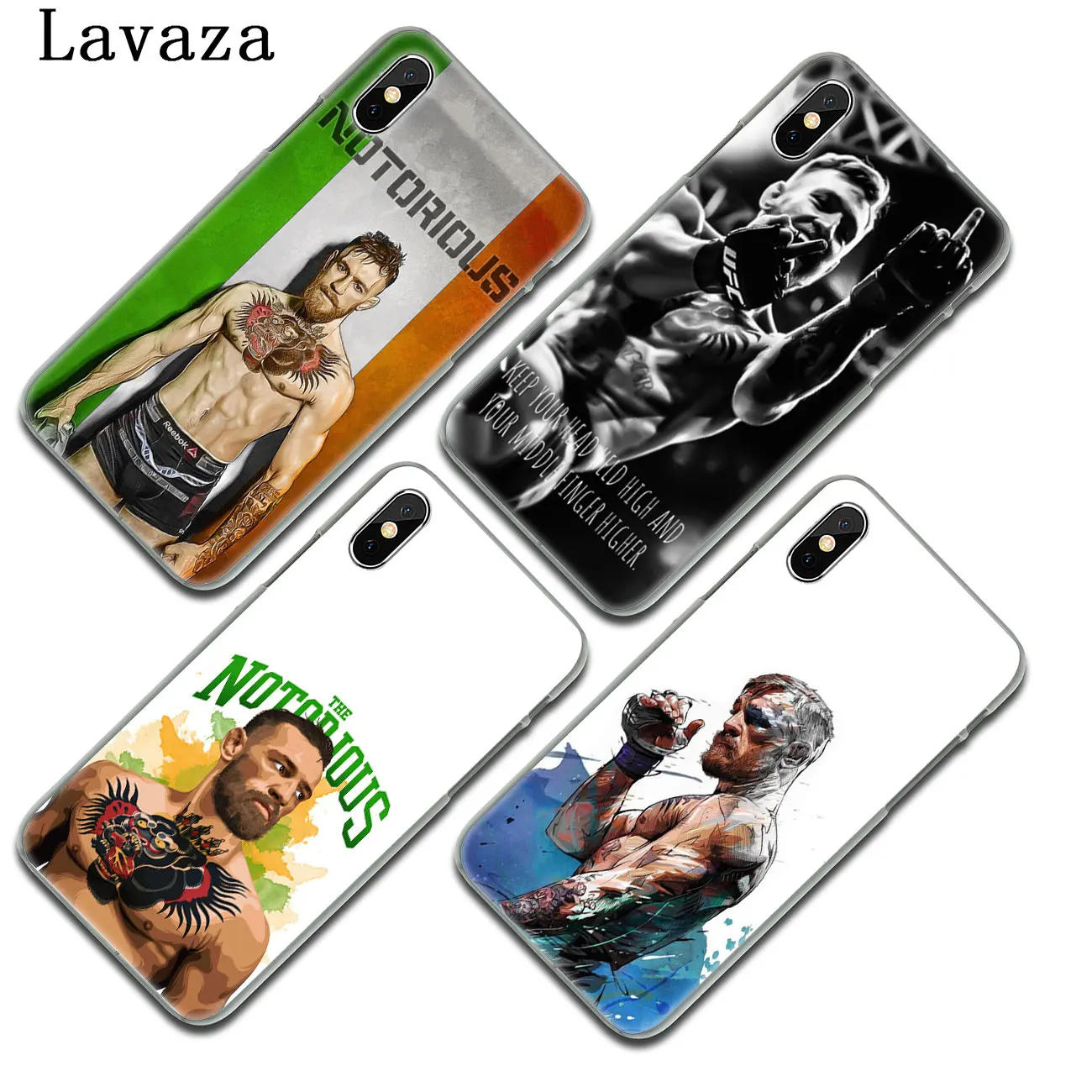 Твердый чехол для телефона Lavaza Conor McGregor iPhone XR X XS 11 Pro Max 10 7 8 6 6S 5 5S SE 4