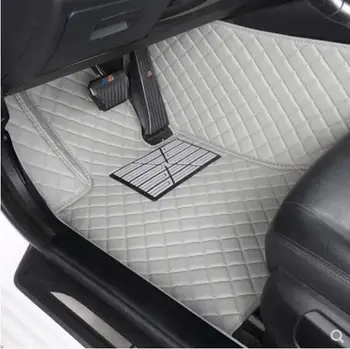 

High Quality Car Accessories Custom Foot Mats 3D Luxury Leather Car Floor Mats Fits For Vw Volkswagen Tiguan 2007 -2016