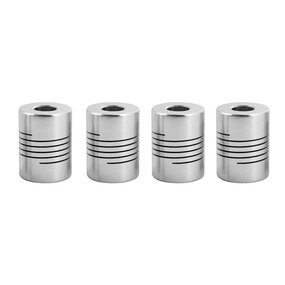 

Shaft Coupler Flexible Couplings 5mm to 8mm D19L25 19mm Dia x 25mm Length for RepRap 3D Printer or CNC Machine AD114+