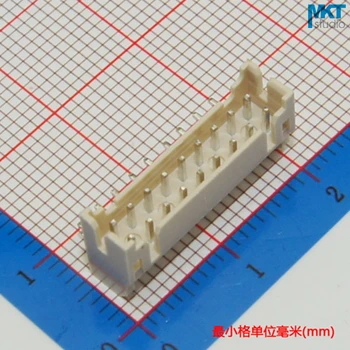 

100Pcs PHD 2*9P Right Anble 2.0mm Pitch PCB Male Box Header Bar Connector, Pin Header Socket