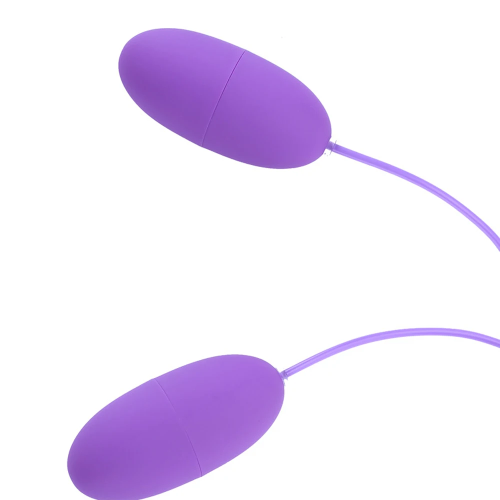 Dual Vibrator Vibrating Egg Clitoris Stimulator USB Adult Product Sex Toys For Women Female Masturbation2