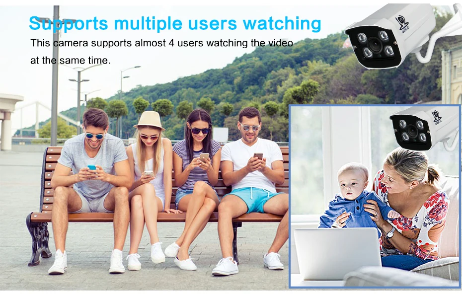 ZSVEDIO IP Cameras IR 5MP IP Camera Alarm System H.265 POE CCTV Camera IP Cameras POE Waterproof HD Bullet Alarm System Webcam (13)