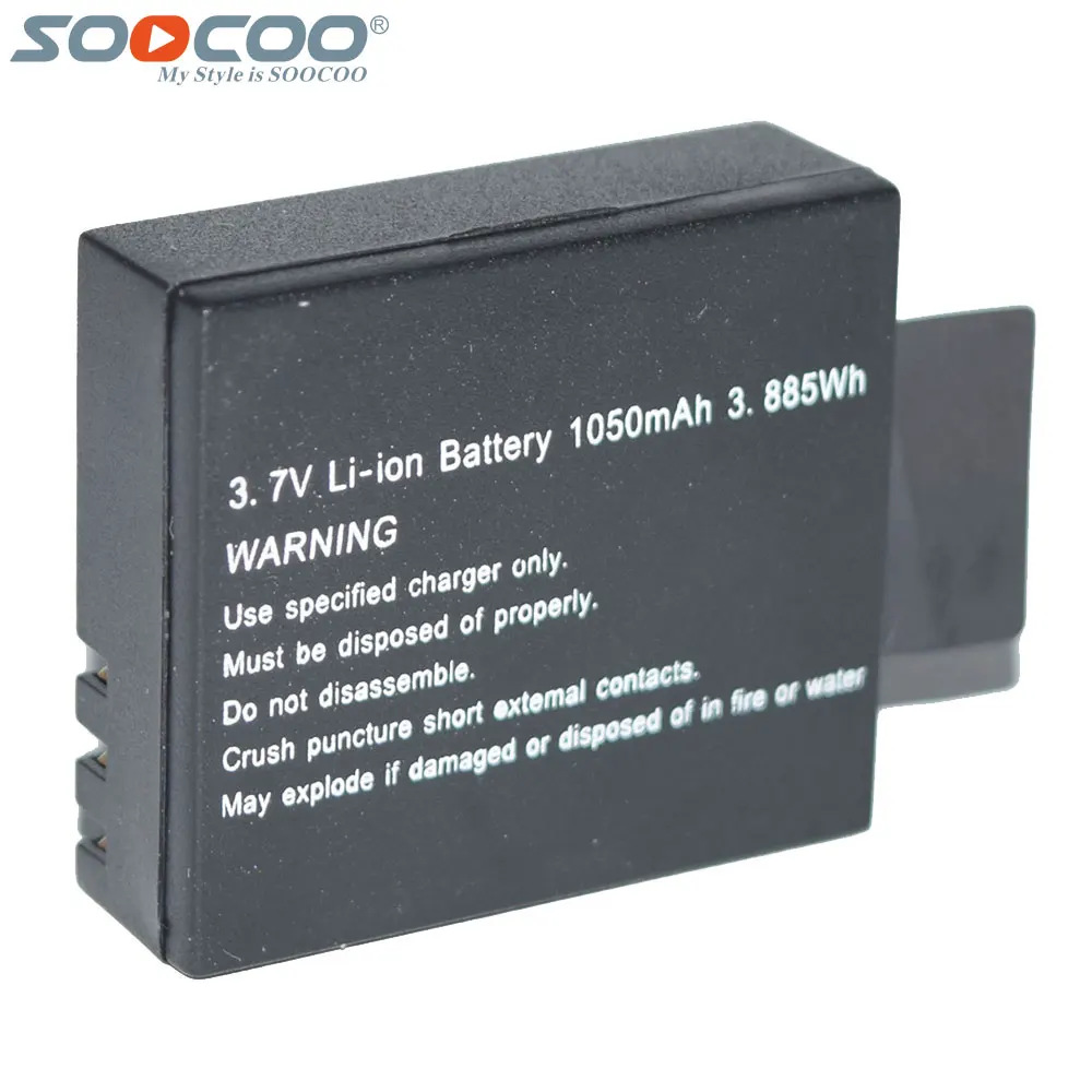 Original 3.7V 1050mAh Rechargeable Li ion Battery for SOOCOO C30R C30