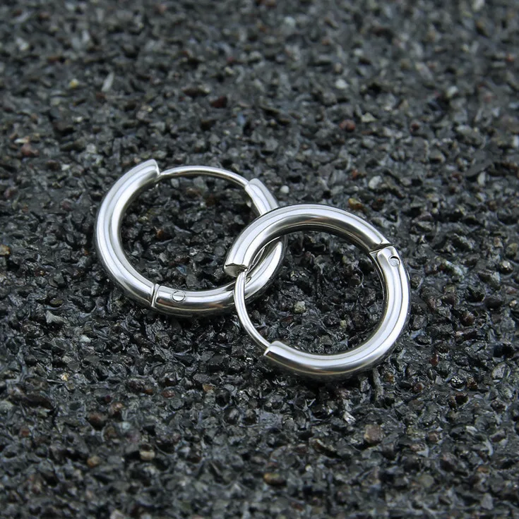 Купить Серьги Кольца Из Стали