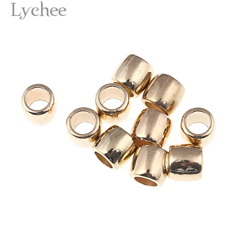 

Lychee 10pcs Reggae Resin Hair Braid Dread Dreadlock Beads Clips Cuff Hip Hop Headwear Jewelry for Men Women