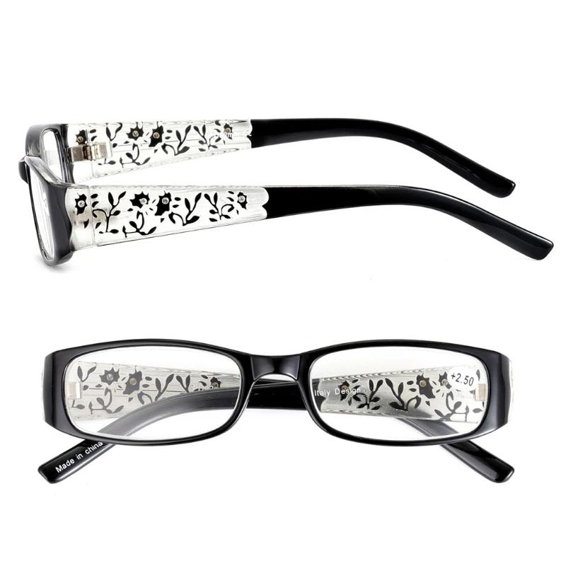 Для женщин пластиковые очки для чтения очки при дальнозоркости 1,0 1,5 2,0 2,5 3,0 3,5 диоптрий