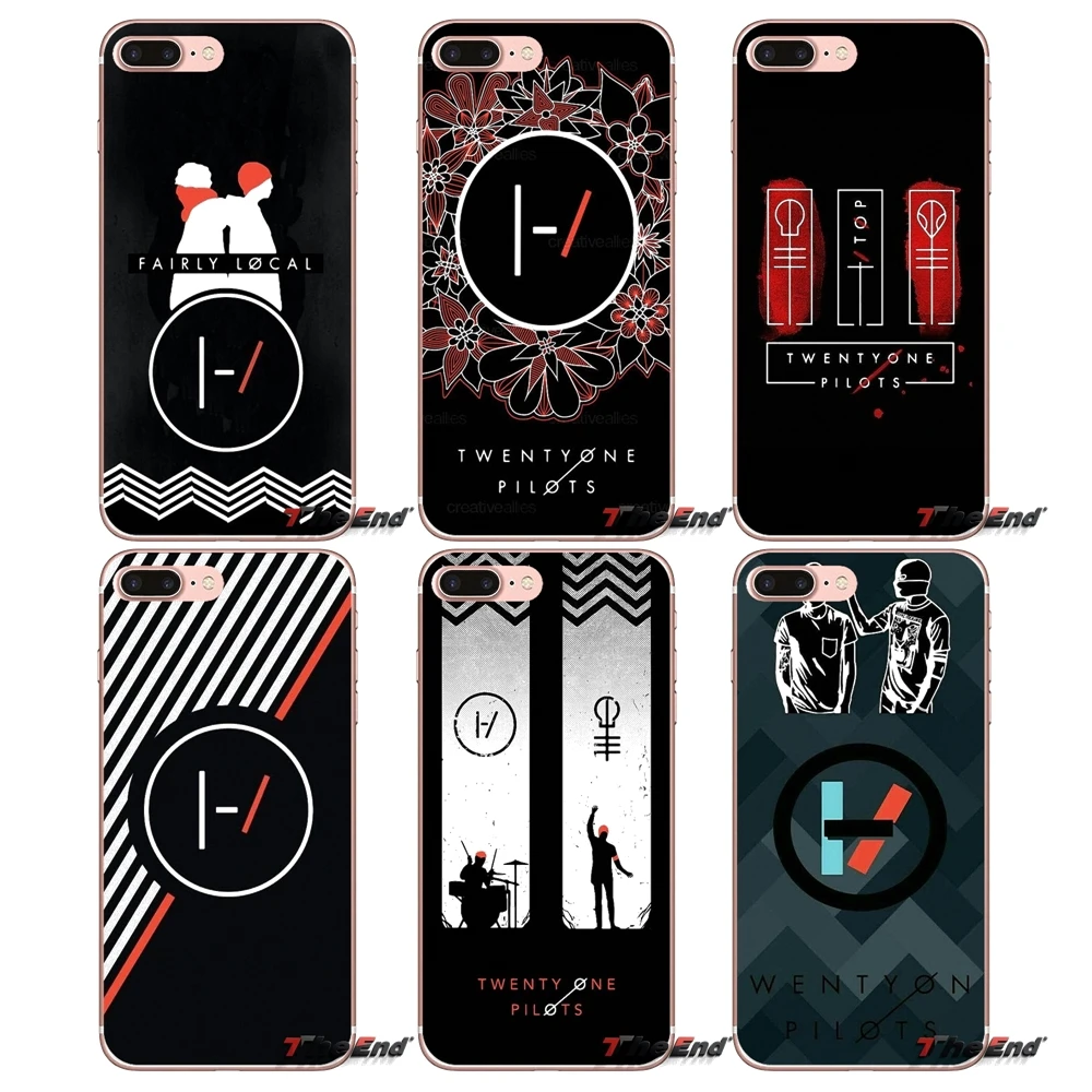 Мягкий чехол для телефона 21 Pilots twenty one pilots Sony Xperia M2 M4 M5 E3 T3 XA Aqua Z Z1 Z2 Z3 Z5 compact LG G4 G5 G3 G2