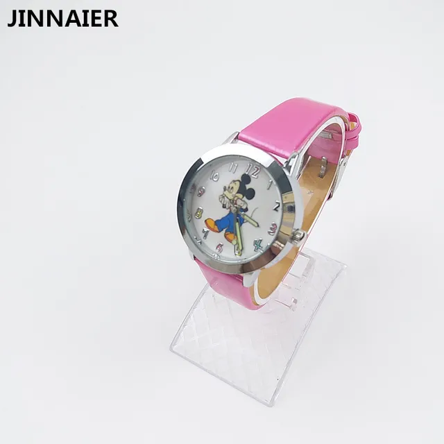 2018 Newest Lovely Cartoon Mickey Mouse Watches Boys Girls Leather Straps Childr 2018 Newest Lovely Cartoon Mickey Mouse Watches Boys Girls Leather Straps Childr