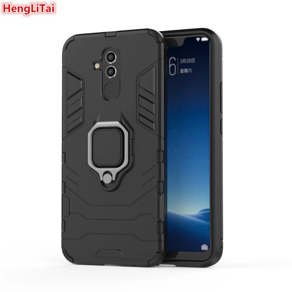Роскошный армированный чехол с кольцом для Huawei Mate 20Lite магнитный противоударный