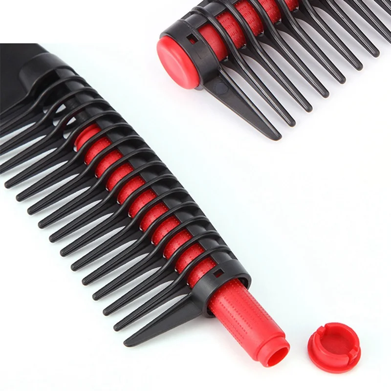 

2019 New Rolling Comb Anti-knotted Fork Hair Comb Modeling Detachable Large Teeth Straight Hair Comb Tool