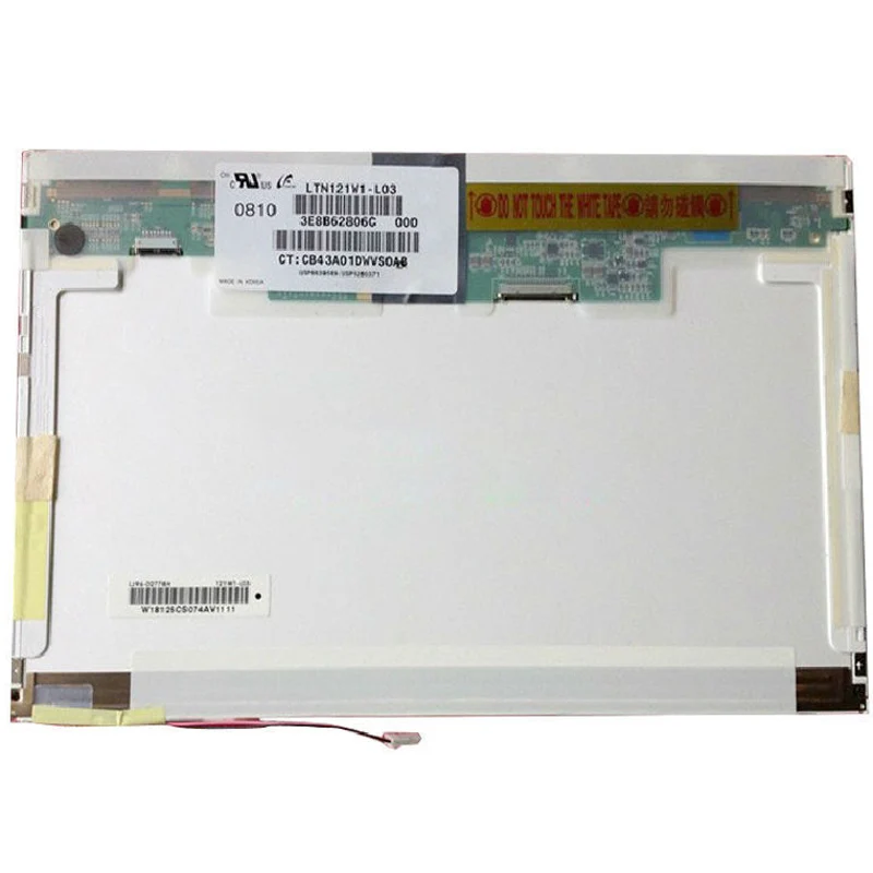 

N121I3-L01 L03 L02-L01 LTN121AT02 CLAA121WA01A B121EW03 LTD121EWVB 20-контактный XJ матрица ЖК-экрана ноутбука 12,1''