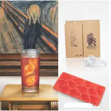 Новые творческие идеи крики голова призрака МОДЕЛЬ льда Форма для выпечки; шоколадный пудинг