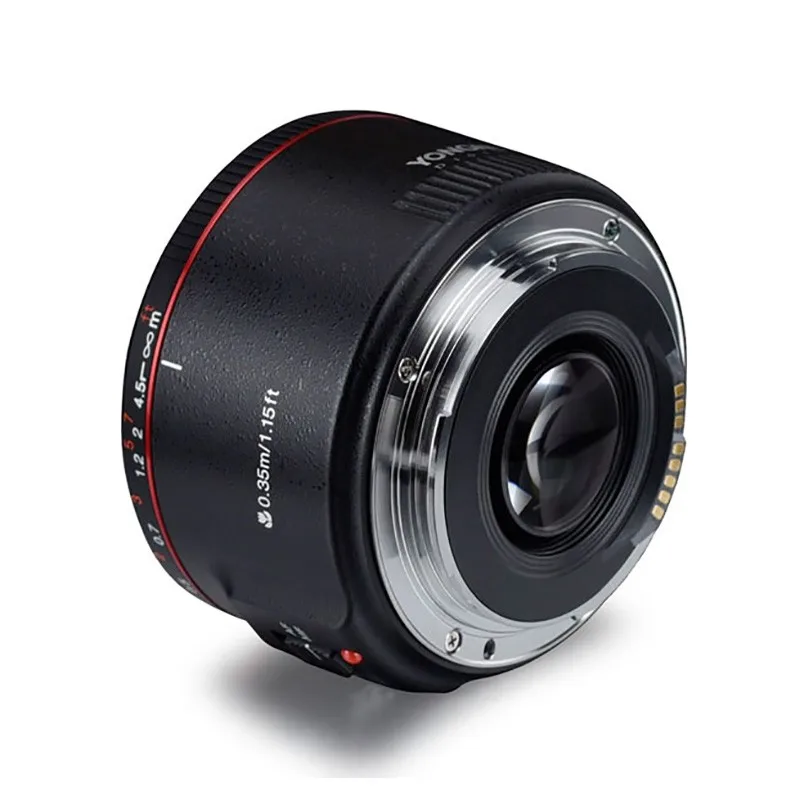 YONGNUO YN50mm F1.8 II большой апертурой Авто фокусная линза Малый объектив с супер боке эффект для Canon EOS 70D 5D3 600D DSLR Камера