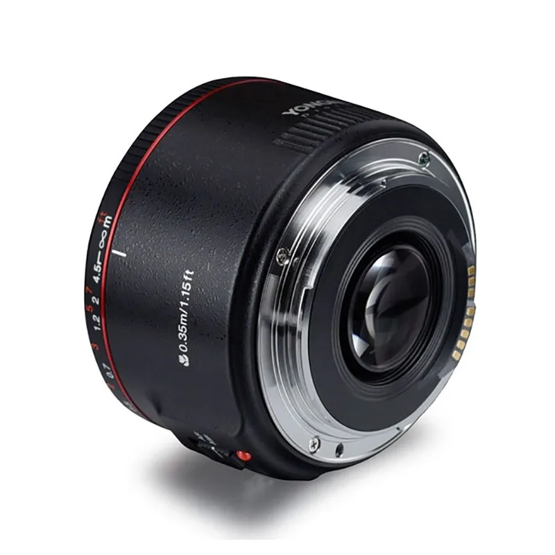 YONGNUO YN50mm F1.8 II Большая диафрагма объектив с автофокусом маленький эффектом