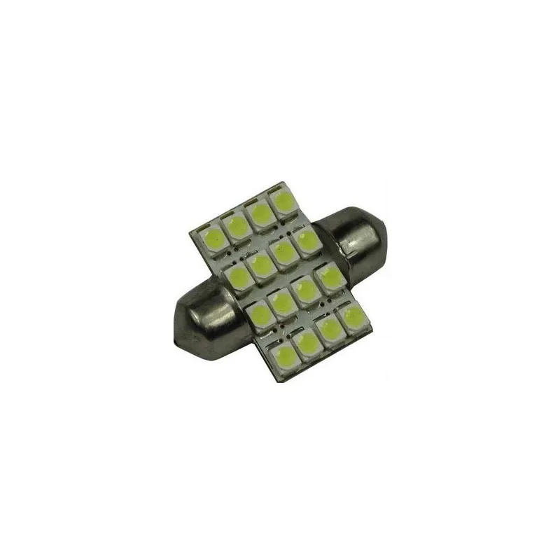 AORUNYEBAO 4 шт. гирлянда 31 м 36 мм 39 41 12 В C5W C10W белый 16 SMD 3528 LED авто Интерьер Купол Лампа