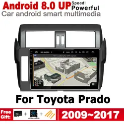 ZaiXi HD ips экран DSP стерео Android 8,0 up Автомобильный gps навигационная карта для Toyota Prado 2009 ~ 2017 2 DIN мультимедийный плеер радио WiFi