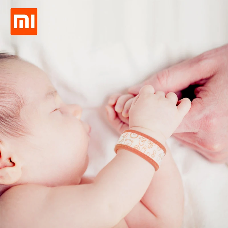 XIAOMI Clean n Fresh завод репеллент от комаров браслет долгосрочная защита растительный