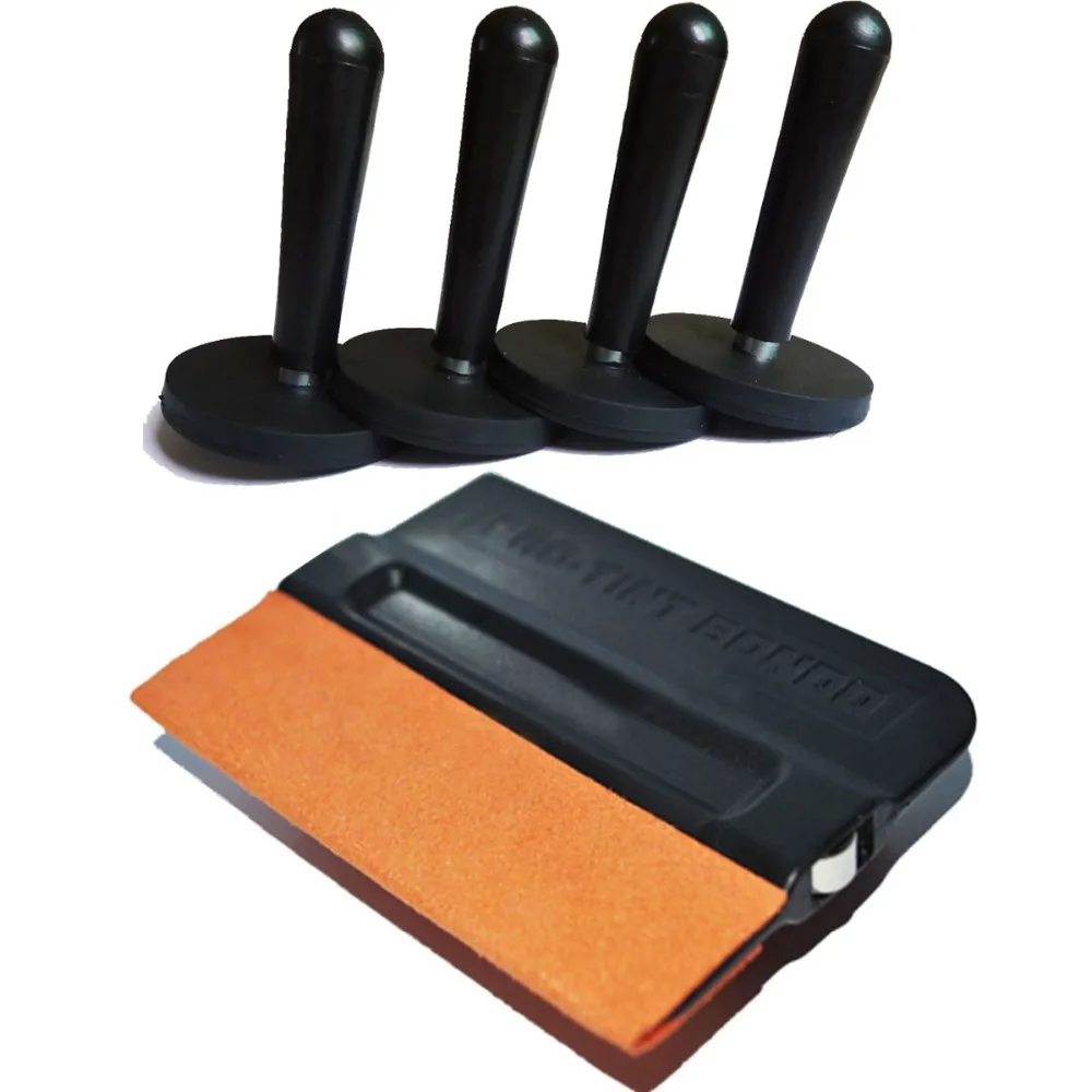 

Auto Removal Accessories Car Film Tools magnet holders Window suede Scraper Wrapping Sticker Cleaning Kit For Vehicle Wraps K32
