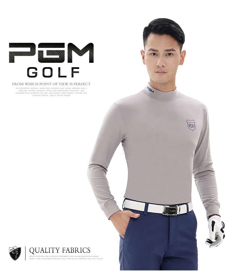 Горячая Распродажа! Тренировка по гольфу футболки PGM гольф одежда ледяной солнцезащитный крем для мужчин гольф спортивная одежда нижняя рубашка