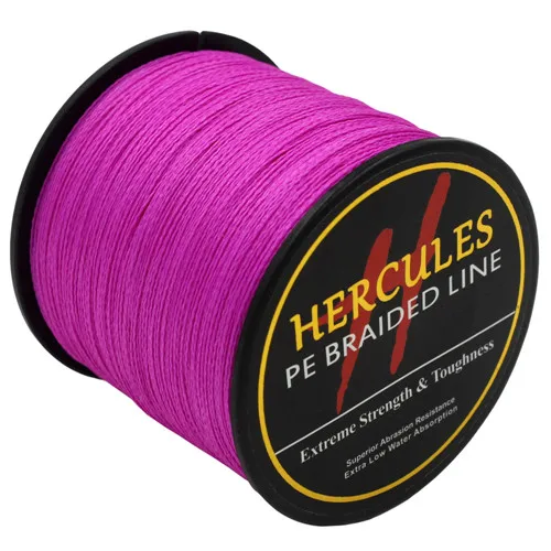 Hercules Braid Fishing Line 4 Strands Strong 500M PE Sea Carp Fishing