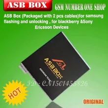 Оригинальная новая коробка asb/адаптер asan SAM(Упаковано с 2 кабелями) для samsung flash& unlock, для blackberry
