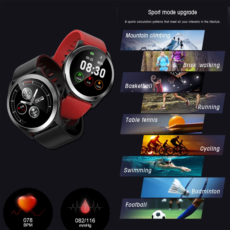 NEW Smart Bracelet With Heart rate Monitor ECG PPG Blood Pressure IP68 Fitness Tracker Wrisatband Smart Watch For IOS Android
NEW Smart Bracelet With Heart rate Monitor ECG PPG Blood Pressure IP68 Fitness Tracker Wrisatband Smart Watch For IOS Android