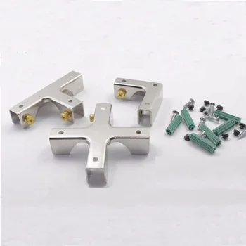 

4Pcs/Lot 6-12mm Glass Clamp Clip Bracket Cut Free Glass Display Cabinet Showcase