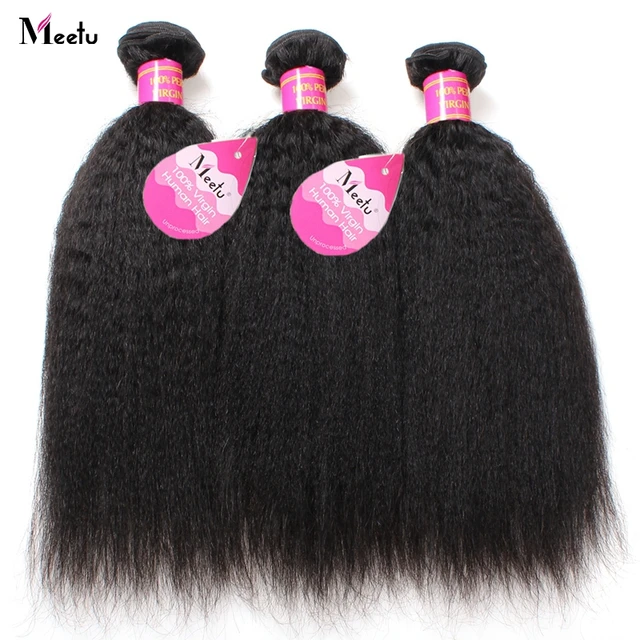 Best Offers Meetu Human Hair 3 Bundles Yaki Straight Brazilian Hair Weave Bundles Deal Natural Hair Extensions Non Remy Free Shipping Best Offers Meetu Human Hair 3 Bundles Yaki Straight Brazilian Hair Weave Bundles Deal Natural Hair Extensions Non Remy Free Shipping