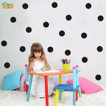 

Circle Dots Gold Silver Decals Cartoon Home Decor Wall Stickers For Kids Bedroom Vinyl Wallpaper Modern Wall Art Nursery Room