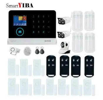

SmartYIBA Wireless Alarmes WiFi GPRS SMS Home Alarm System Security with PIR Motion Detector