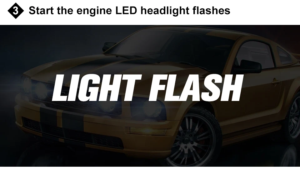 Aceersun LED Car headlight canbus Wiring Harness Adapter H4 H7 H11 H1 9004 9005 9006 9007 9012 Fanless Mini For Volkswagen Ford  (4)