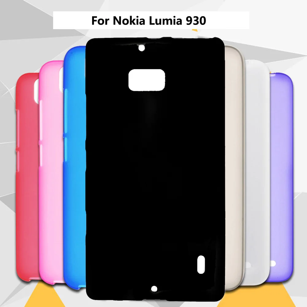

Limelan New For Nokia Lumia 930 1520 Pure Black TPU Matte Silicon Gel Skin Phone Back Case Cover for Nokia 930 N930 N1520