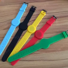 10 шт 13,56 Mhz FM11RF08 IC S50 1 K nfc-браслет браслет рчид IC запястье Регулируемый rfid-браслет