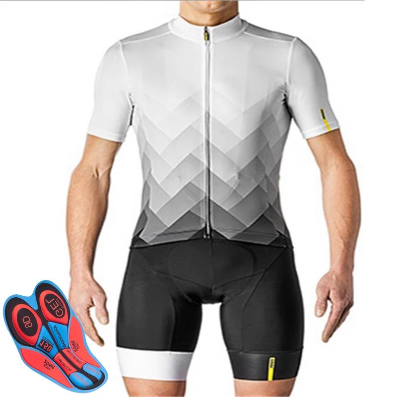 2018 mavic Cycling Clothing Men Team Cycling Set Kit Mountain Bike
