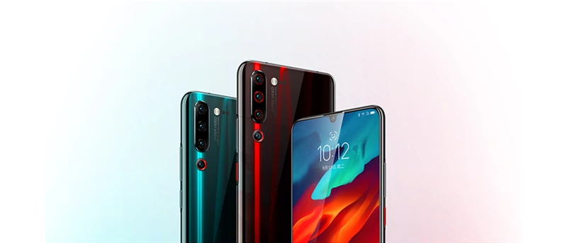 Lenovo Z6 Pro с глобальной ПЗУ, 6 ГБ, 128 ГБ, Android 9, Восьмиядерный процессор Snapdragon 855, 6,39 дюйма, 1080 P, смартфон с отпечатком пальца, задняя камера 48 МП, четыре камеры