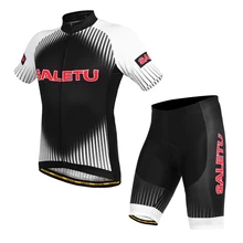 Профессиональный Велоспорт короткий рукав Джерси дышащий 4D гель Мягкий Короткие брюки Светоотражающие быстросохнущие спортивные костюмы одежда для велоспорта