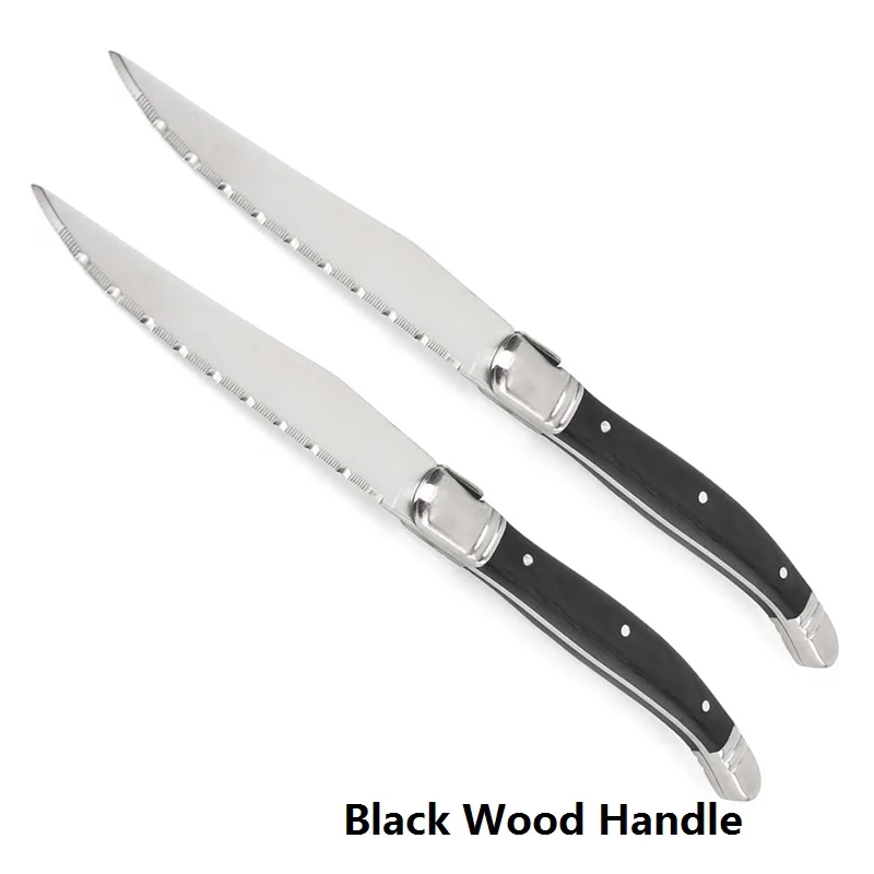 laguiole black wood knives  (19)