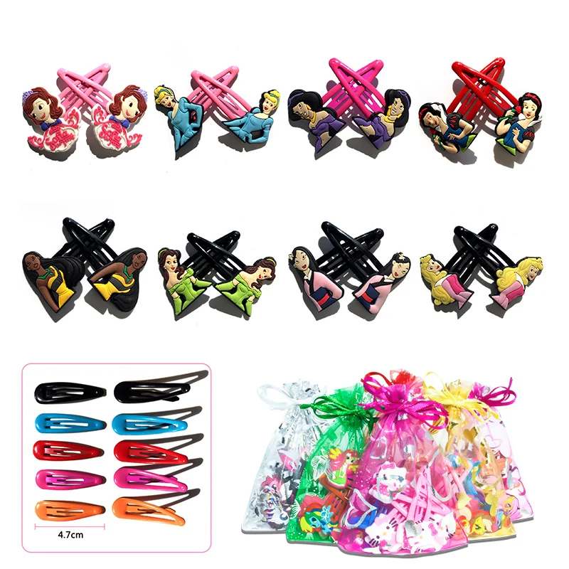 

5pairs/lot Hot Cartoon Cats PVC Soft Baby Girl Hair Accessories Hair Clips Hairpins Flatback Headwear Quality Party Best Gift