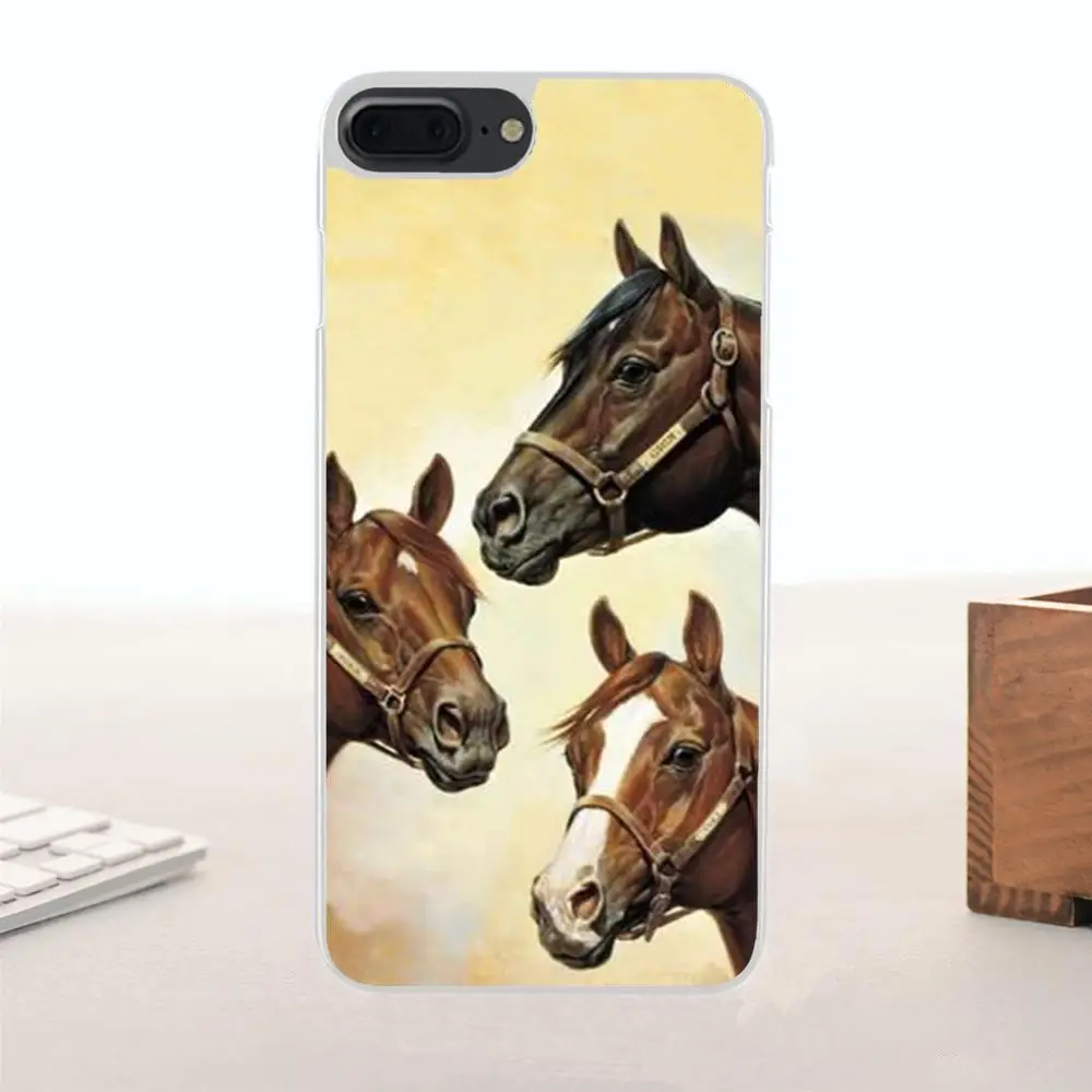 Dappled Horse For Samsung Galaxy Note 5 8 9 S3 S4 S5 S6 S7 S8 S9 S10 mini Edge Plus Lite Soft Phone Cover Case Coque - Цвет: as picture