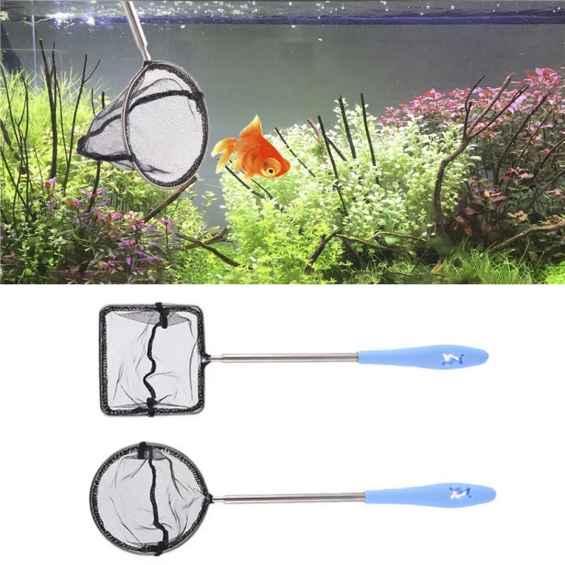 Portable Fish Net For Aquarium Fish Tank Aquario Fishing Net With