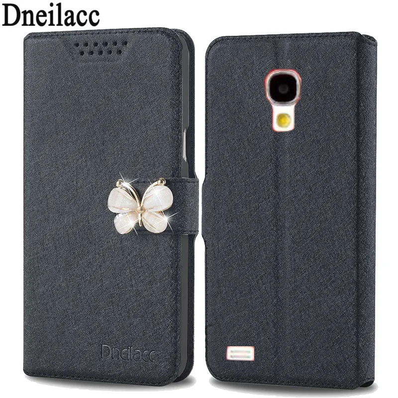 

Dneilacc Fashion Luxury Flip Case For Samsung Galaxy S4 I9500 I9505 Leather Wallet Stand Phone Accessories Cover