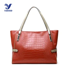 Yubird Роскошные Сумки Для женщин сумка Дизайнер Натуральная кожа Сумка женская Пояса из натуральной кожи Сумки большие сумка крокодил