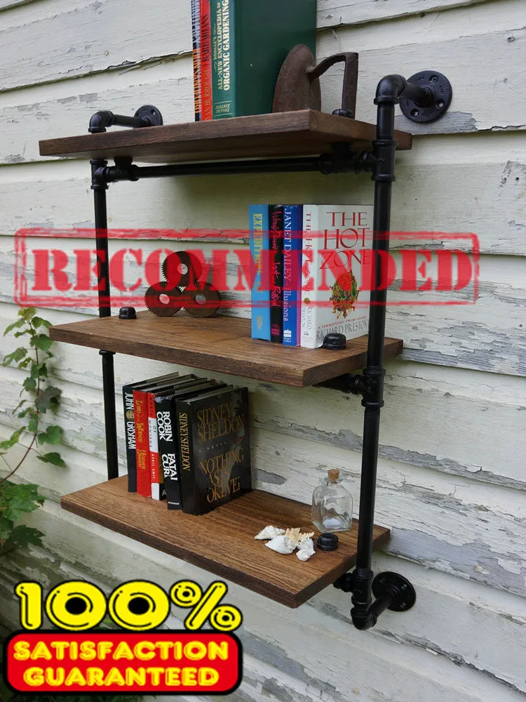 Towel Racks American Old Industrial Wrought Iron Pipe Wall Shelves Wall Shelving Racks Clapboard