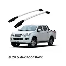 FREE SHIPMENT ISUZU D-MAX ROOF RACK SILVER LINE ROOF ORNAMENT COVER 4 DOOR ROOF RACK FOR D-MAX 2014-2016
