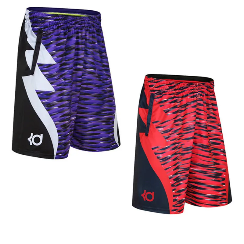 

Summer Basketball Shorts Breathable Elite Sportswear Running Outdoor Sports Fitness Trousers Loose KD Shorts With Pocket