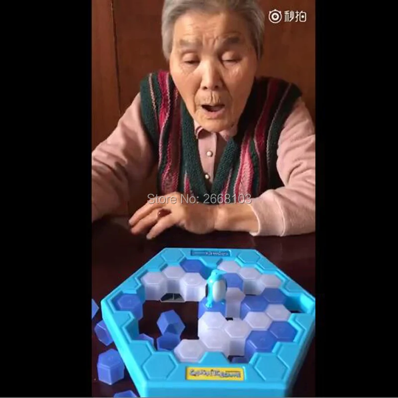Save The Penguin Penguin Ice Breaking Great Family Funny Desktop Game Kid Toy Gifts Who Make The Penguin Fall Off Lose This Game
