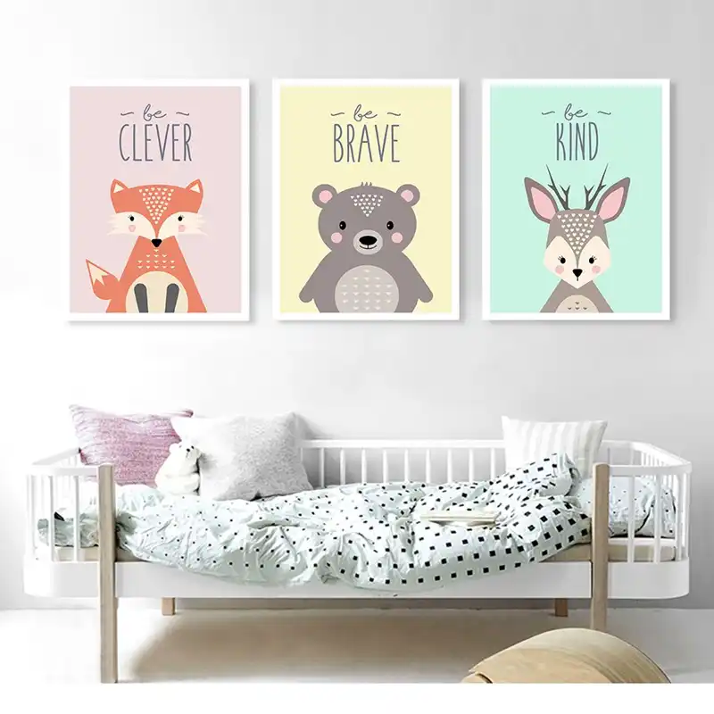 canvas prints for baby girl room